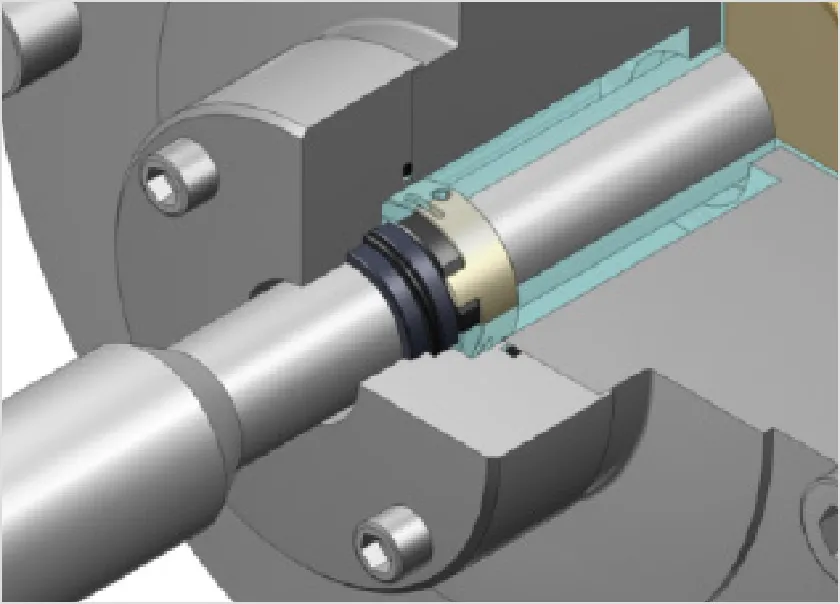 2.Mechanical seal installation location in pump