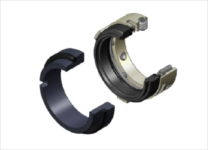 4.Mechanical seal structure (stationary and rotary rings)