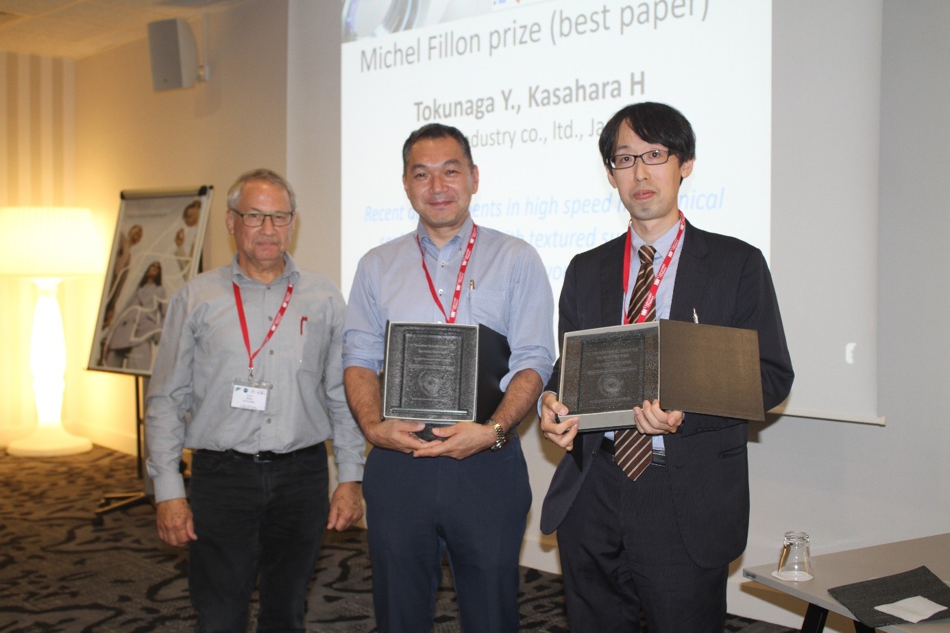 2022/11/21 21st Tribo-PPRIME Workshop 2022へのメカニカルシール技術論文投稿とMichel Fillon Prize（Best Paper）受賞のお知らせ