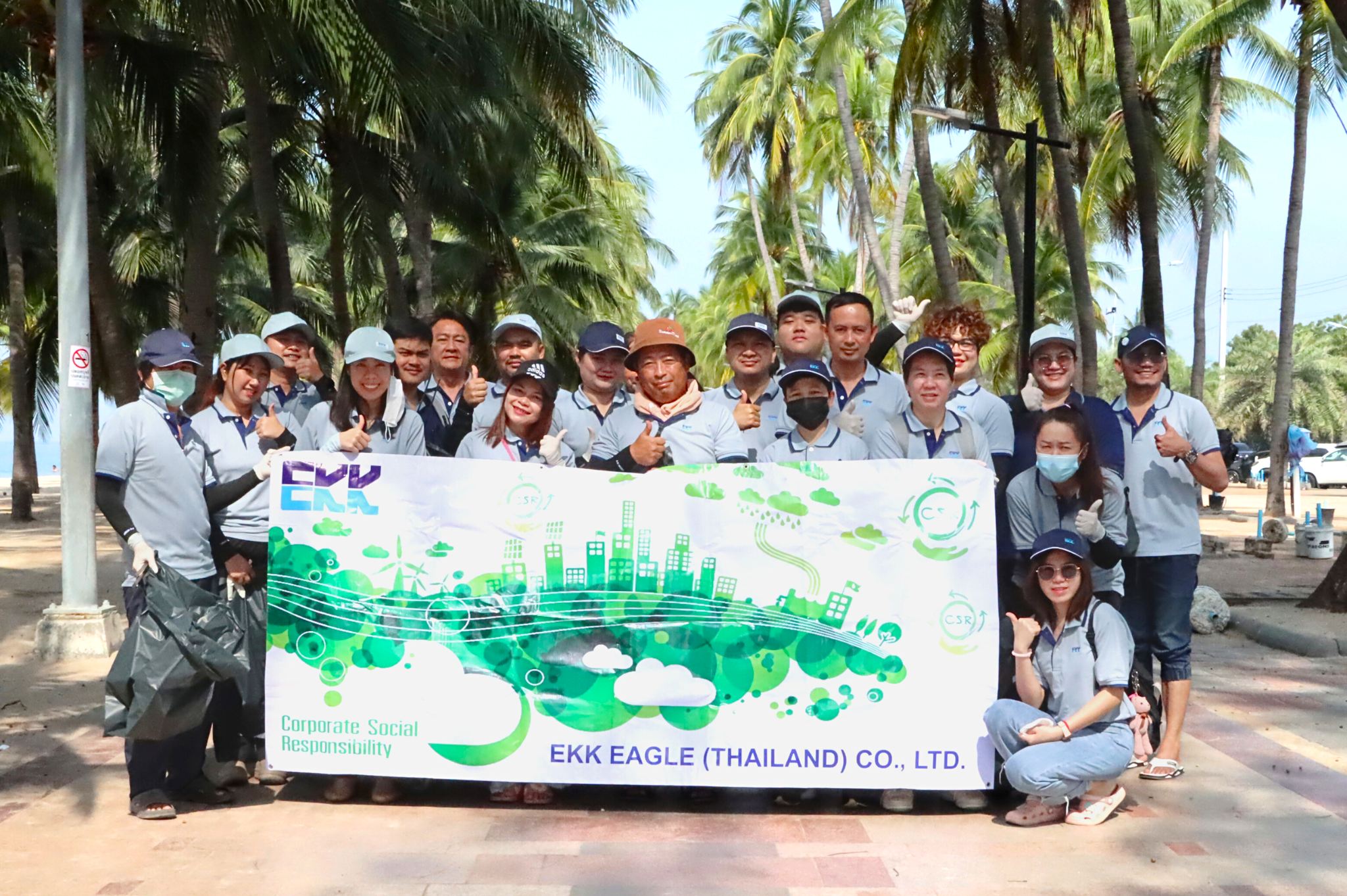 CSR Beach Cleanup in Thailand